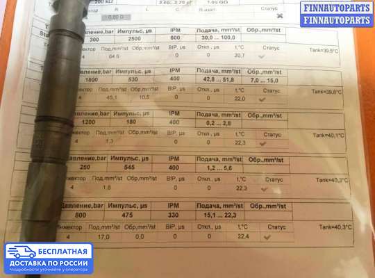 Форсунка топливная на Volkswagen Tiguan I (5N)
