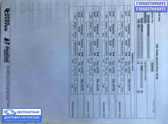 Форсунка топливная на Volkswagen Touran I (1T)