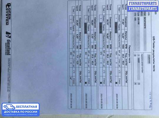 Форсунка топливная на Skoda Octavia (1Z, A5)