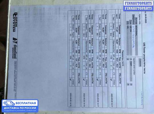 Форсунка топливная на Volkswagen Touran I (1T)
