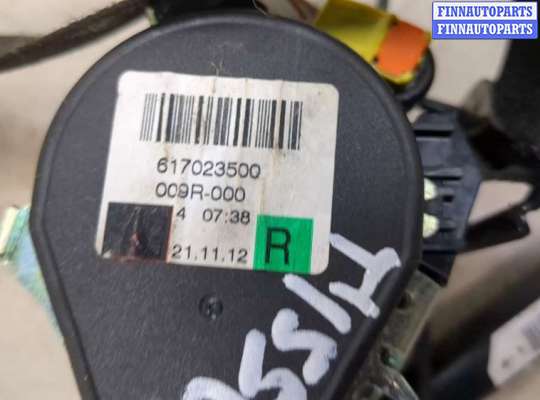 Ремень безопасности на Opel Astra J