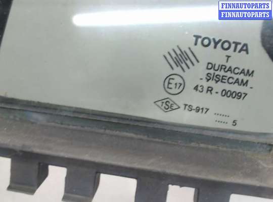 Стекло форточки двери TT494825 на Toyota Corolla Verso 2004-2009