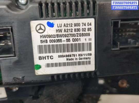 купить Переключатель отопителя (печки) на Mercedes E W212 2009-2013