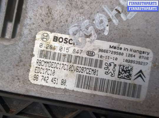 купить Блок управления двигателем на Citroen C3 picasso 2009-2017