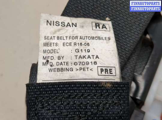 купить Ремень безопасности на Nissan Qashqai 2013-2022