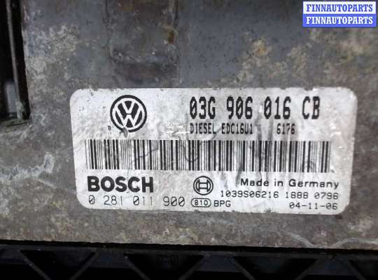 купить Блок управления двигателем на Volkswagen Golf 5 2003-2009