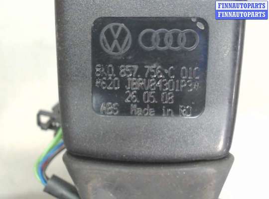 купить Замок ремня безопасности на Audi A4 (B8) 2007-2011