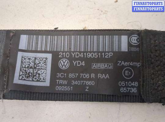 купить Ремень безопасности на Volkswagen Passat 7 2010-2015 Европа