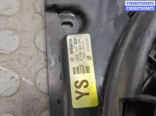 Вентилятор радиатора на Opel Zafira A