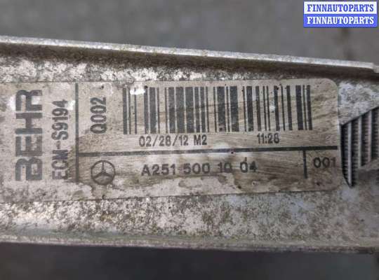 купить Радиатор охлаждения двигателя на Mercedes ML W164 2005-2011