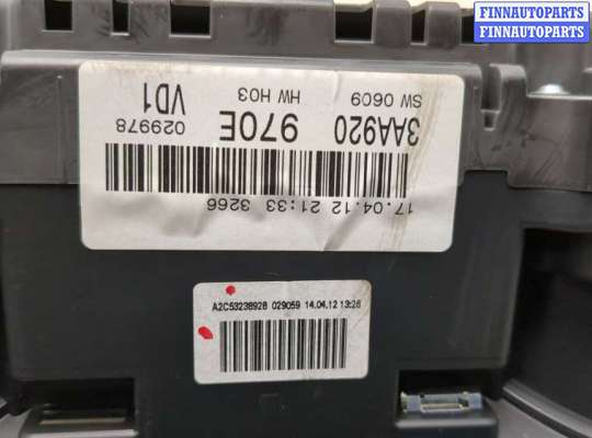 купить Щиток приборов (приборная панель) на Volkswagen Passat 7 2010-2015 Европа