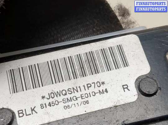 Ремень безопасности на Honda Accord VII (CL) 