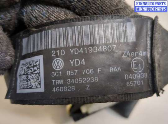 Ремень безопасности на Volkswagen Passat B6 (3C)