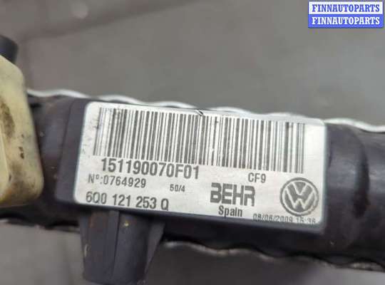 купить Радиатор охлаждения двигателя на Skoda Fabia 2007-2014