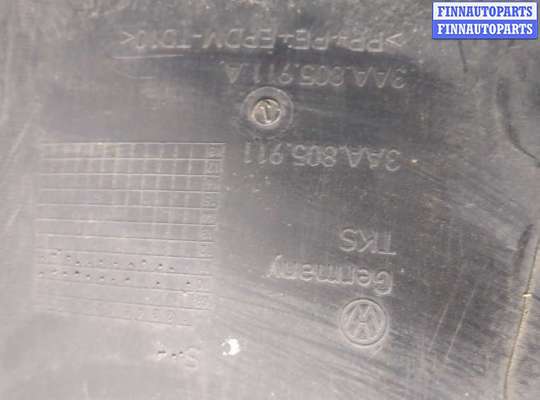 купить Защита арок (подкрылок) на Volkswagen Passat 7 2010-2015 Европа