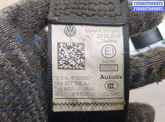 купить Ремень безопасности на Volkswagen Golf 6 2009-2012