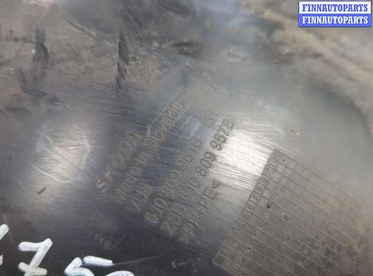 купить Защита арок (подкрылок) на Skoda Fabia 2007-2014