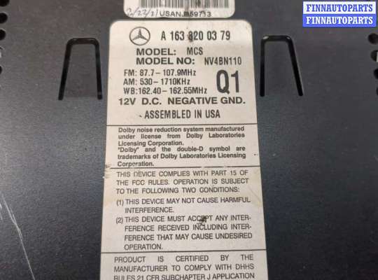 купить Магнитола на Mercedes ML W163 1997-2005