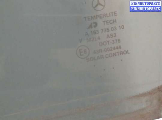 Стекло сдвижной двери на Mercedes-Benz ML (W163)
