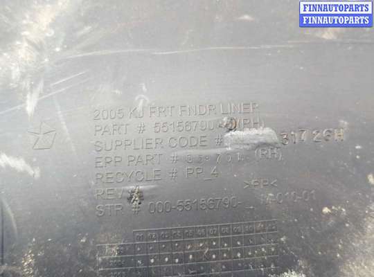 купить Защита арок (подкрылок) на Jeep Liberty 2001-2007