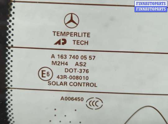 купить Крышка (дверь) багажника на Mercedes ML W163 1997-2005