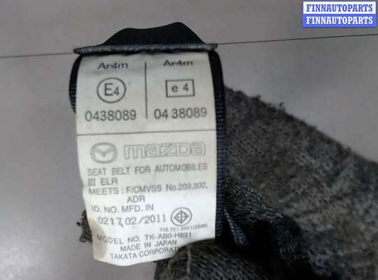купить Ремень безопасности на Mazda 3 (BL) 2009-2013
