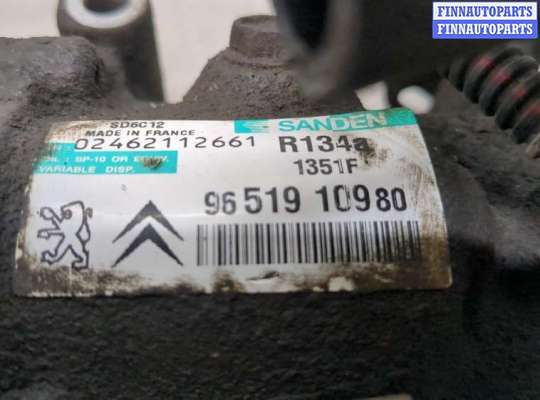 Компрессор кондиционера на Peugeot 207