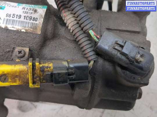 Компрессор кондиционера на Peugeot 207