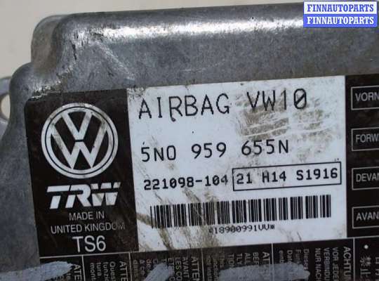 купить Блок управления подушками безопасности на Volkswagen Passat 7 2010-2015 Европа