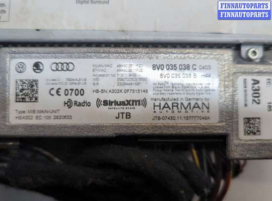 купить Проигрыватель, навигация на Audi A3 (8V) 2012-2020