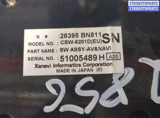 купить Панель управления магнитолой на Nissan Almera N16 2000-2006