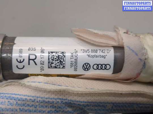 купить Подушка безопасности боковая (шторка) на Skoda SuperB 2015-2025