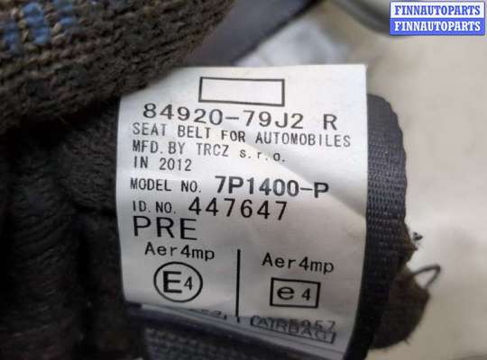 Ремень безопасности на Suzuki SX4