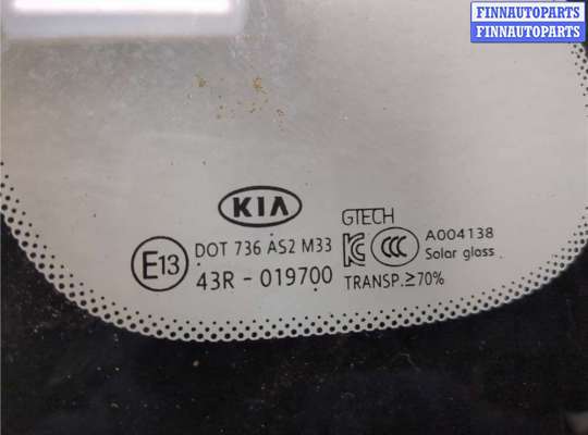 Стекло кузовное боковое на Kia Optima IV (JF)