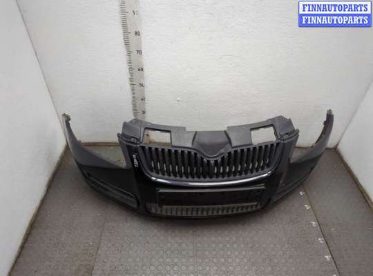 Заглушка (решётка) бампера SK506585 на Skoda Fabia 2007-2014