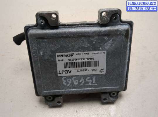 ЭБУ ДВС (блок управления двигателем) на Opel Meriva B