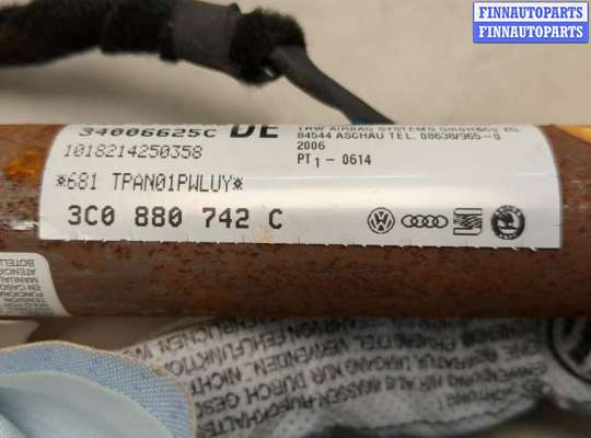 купить Подушка безопасности боковая (шторка) на Volkswagen Passat 6 2005-2010