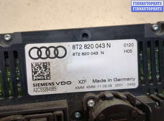 Блок управления печкой на Audi A5 (8T)