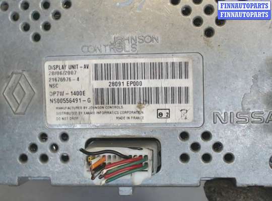 Дисплей компьютера (информационный) NS488900 на Nissan Navara 2005-2015