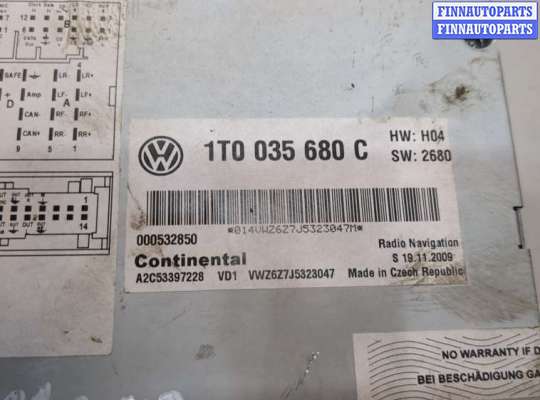 купить Магнитола на Volkswagen Passat CC 2008-2012