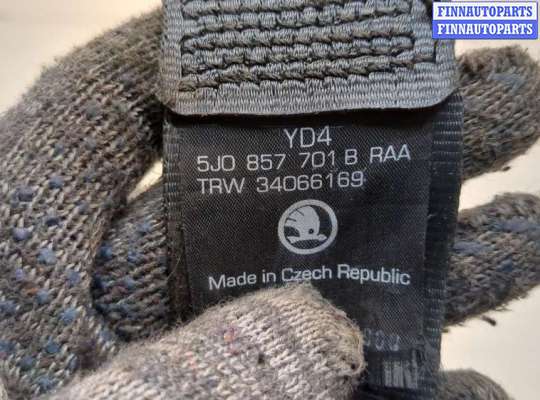 купить Ремень безопасности на Skoda Fabia 2007-2014