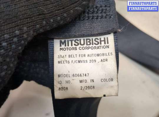 Ремень безопасности на Mitsubishi Outlander II / XL (CW)