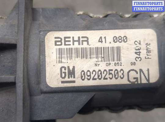 купить Радиатор охлаждения двигателя на Opel Zafira A 1999-2005