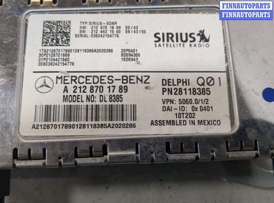 купить Блок управления радиоприемником на Mercedes E W212 2009-2016