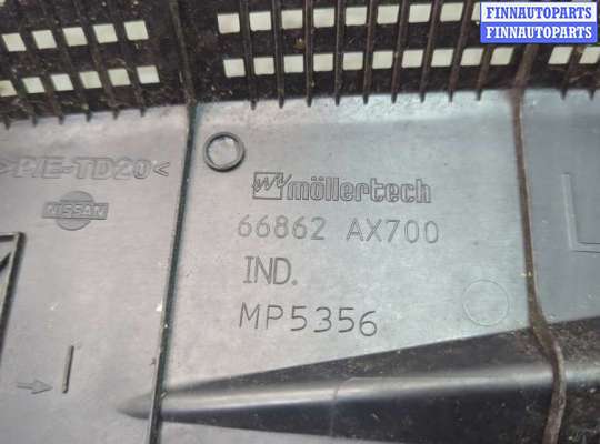 купить Жабо под дворники (дождевик) на Nissan Micra K12E 2002-2010