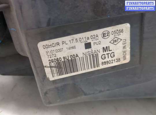 Фара передняя на Nissan Note (E11)