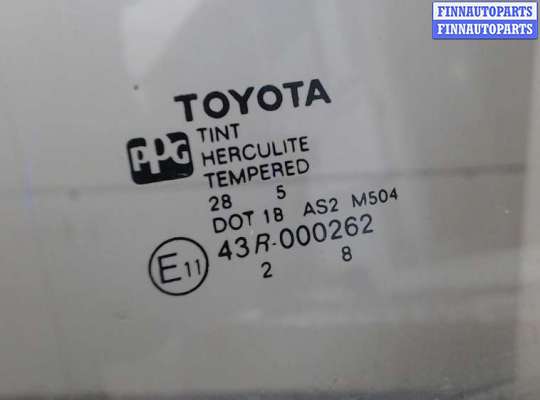 Стекло боковой двери TT434845 на Toyota Sienna 2 2003-2010