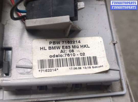 купить Фонарь крышки багажника на BMW X3 E83 2003-2010
