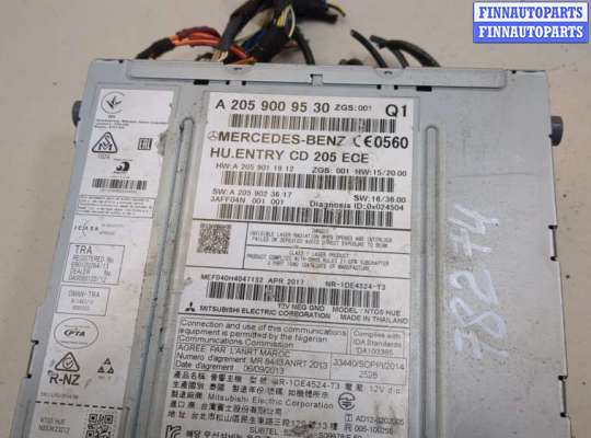 купить Магнитола на Mercedes C W205 2014-2023