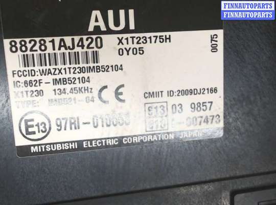 купить Блок управления иммобилайзера на Subaru Legacy (B14) 2009-2014
